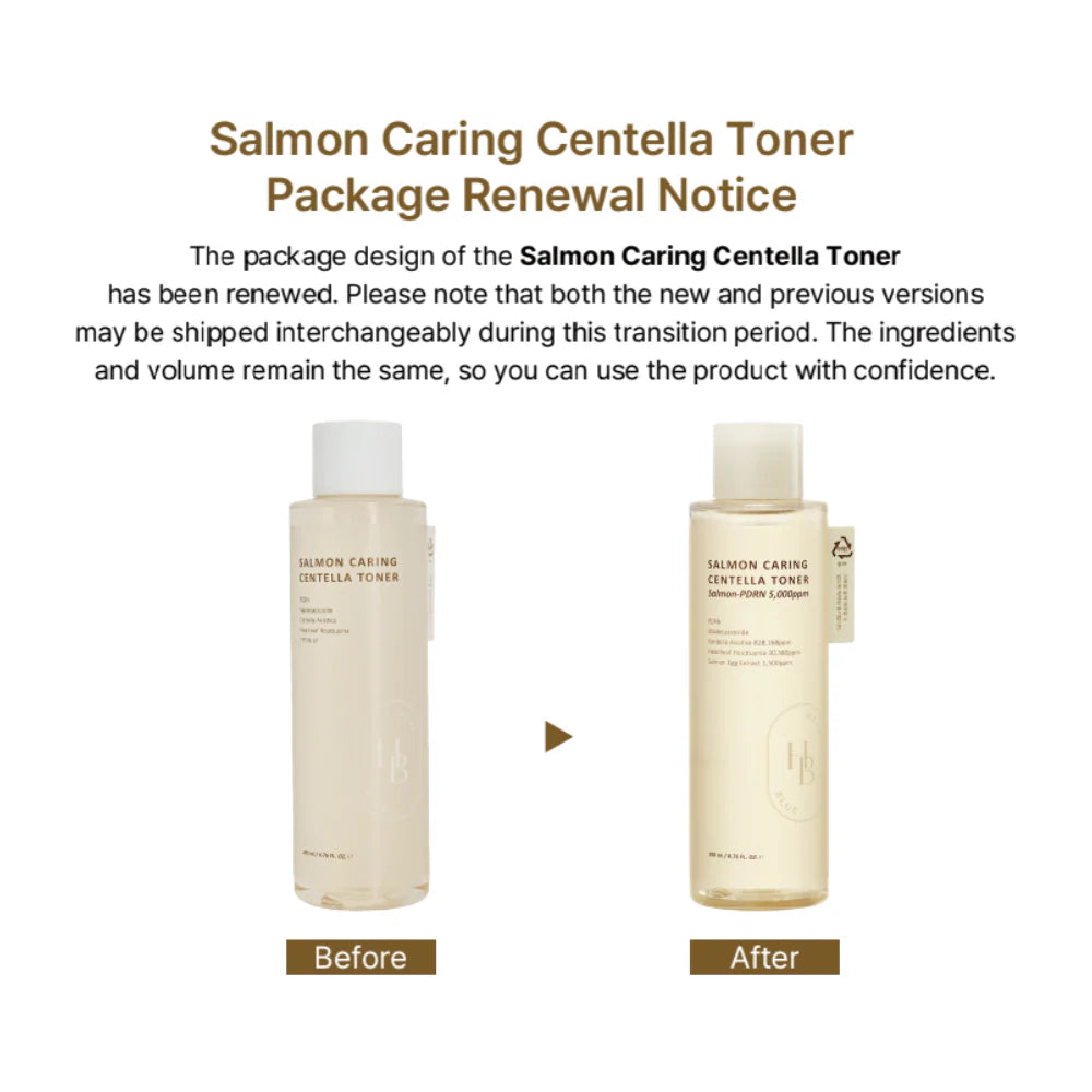 Salmon Caring Centella Toner 200ml