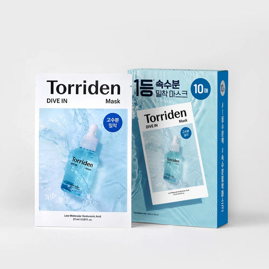 DIVE-IN Low Molecular Hyaluronic Acid Mask (10 Sheets)