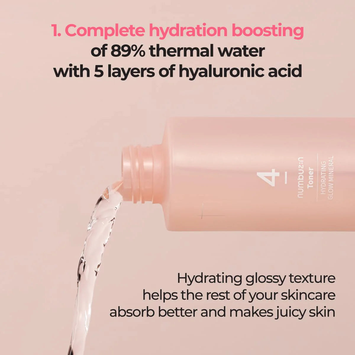 No.4 Hydration Glow Mineral Toner 200ml