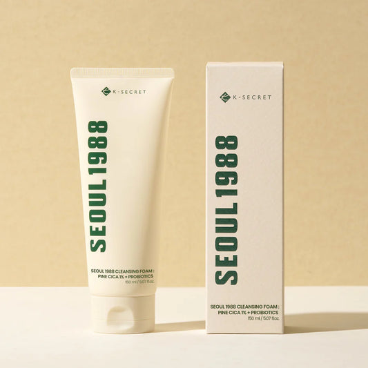 Seoul 1988 Cleansing Foam : Pine Cica 1% + Probiotics 150ml
