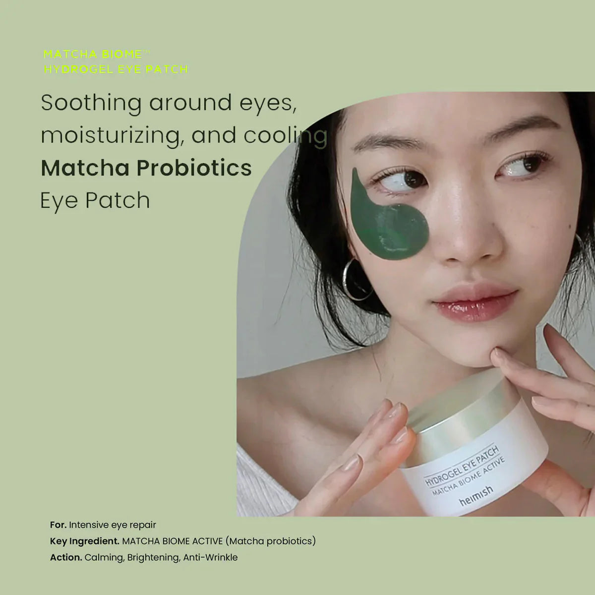 Matcha Biome Hydrogel Eye Patch (60ea)