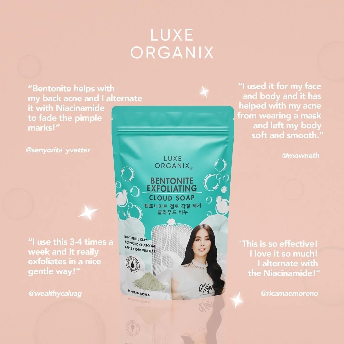 Niacinamide + Bentonite Cloud Soap 180g