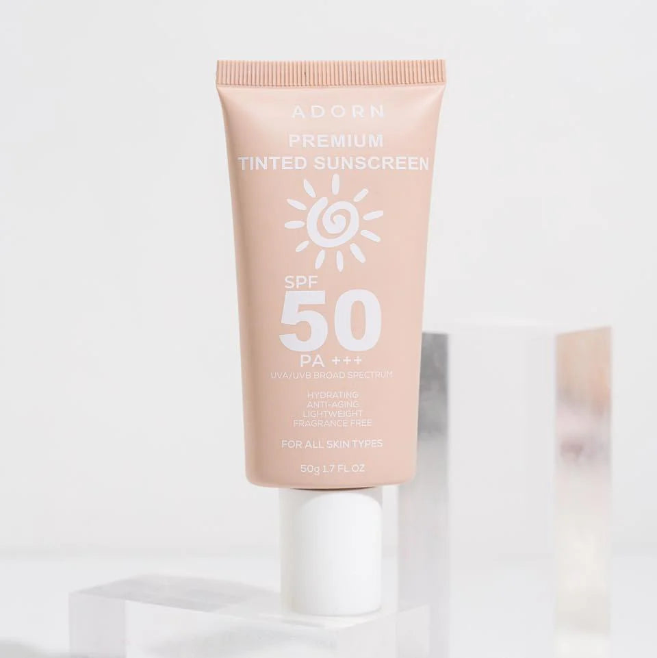 Premium Tinted Sunscreen (Temporary Packaging) New Formulation 50g
