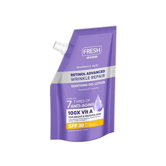 Blueberry Acai Retinol Advance Wrinkle Repair Soothing Gel Lotion SPF 30 200ml