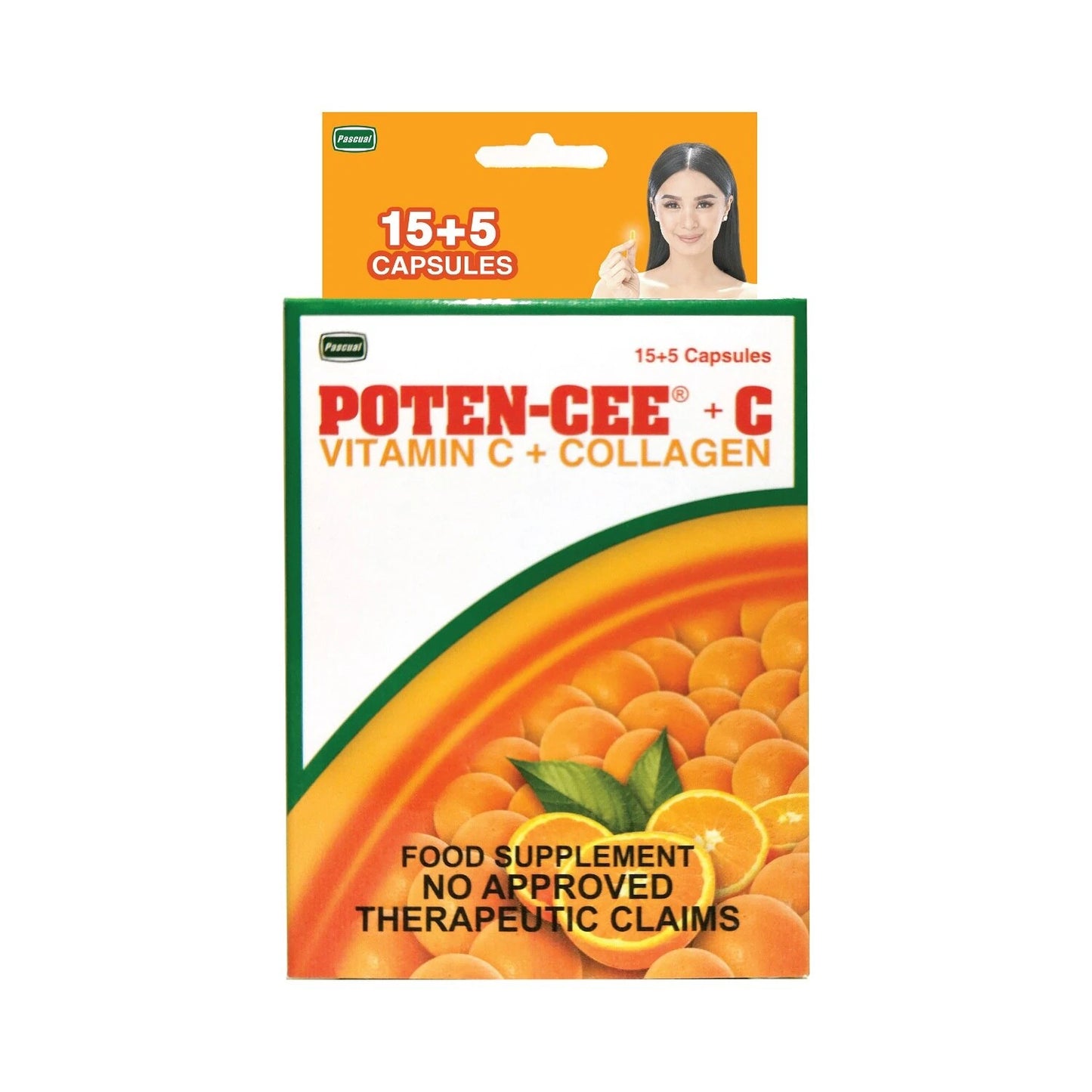 Poten-Cee + C Vitamin C + Collagen (15+5 Capsules)