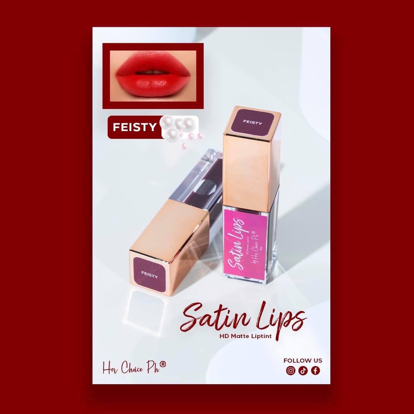 Feisty Satin Lips