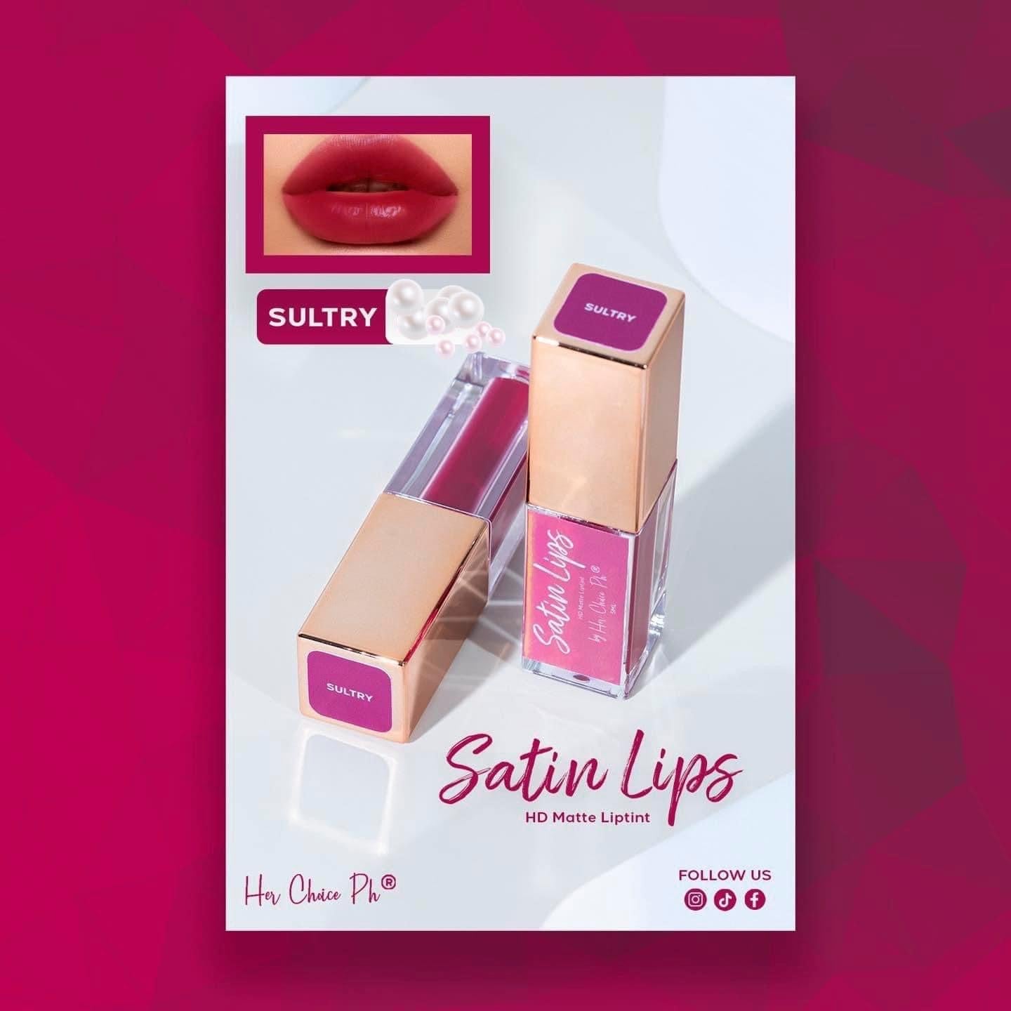 Sultry Satin Lips