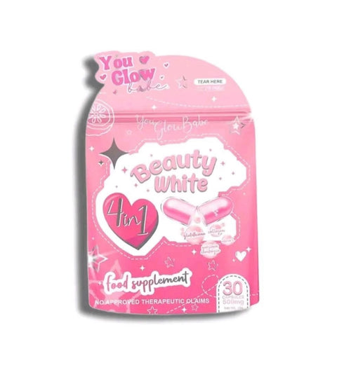 Beauty White 4in1  (30 Capsules) 500mg