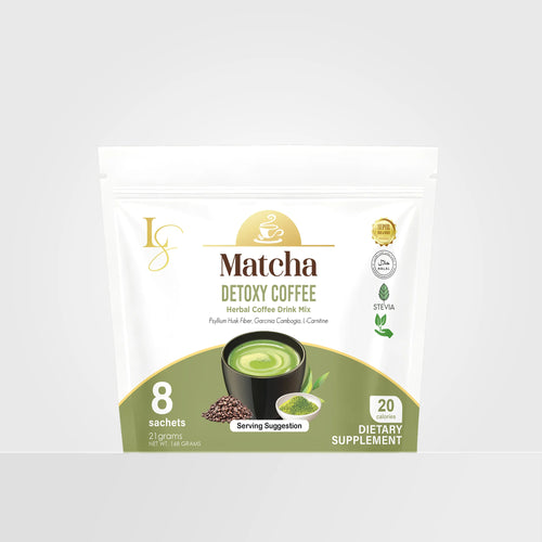 Matcha Detoxy Coffee (8 Sachets)