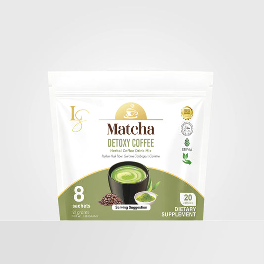 Matcha Detoxy Coffee (8 Sachets)