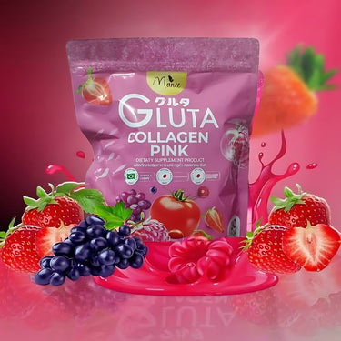 Translation missing: en.Manee Gluta Collagen Pink Acerola Cherry Dietary Supplement 30 Sachets