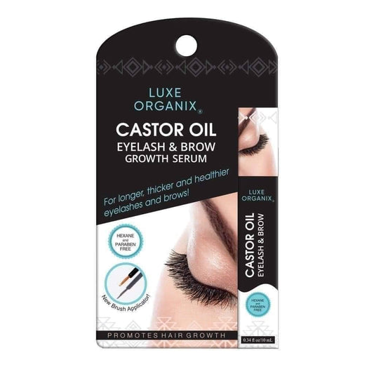 Castor Oil Dual Tip Eyelash & Brow Growth Serum 10ml