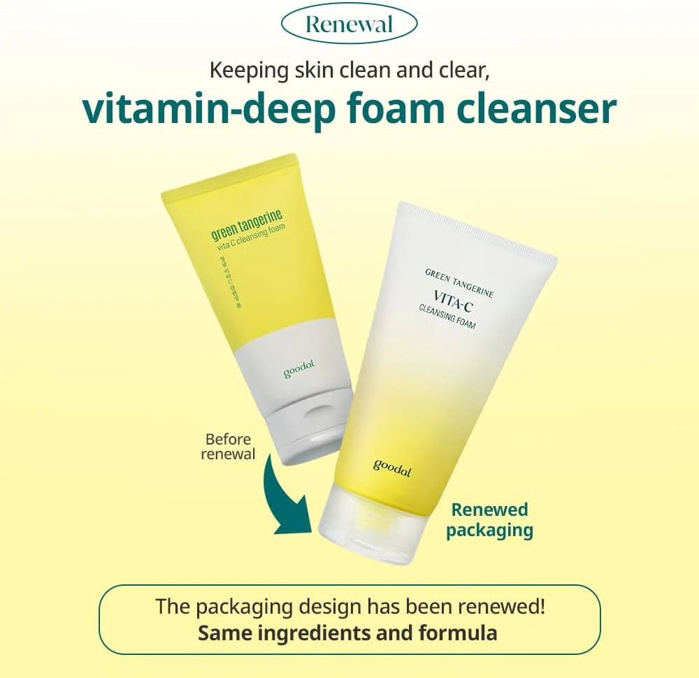 Green Tangerine Vita-C Cleansing Foam 150ml