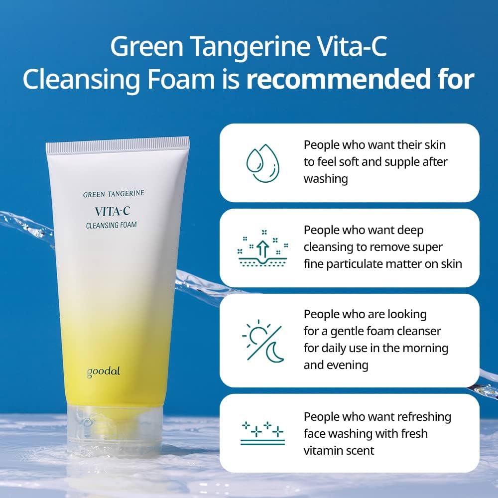 Green Tangerine Vita-C Cleansing Foam 150ml