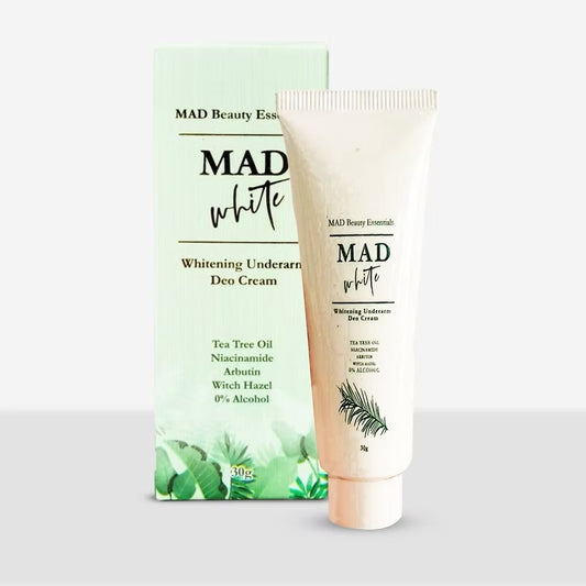 Mad White Whitening Underarm Deo Cream 30g