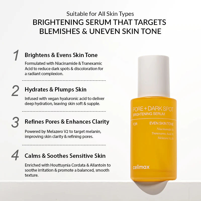 Pore + Dark Spot Brightening Serum 30ml