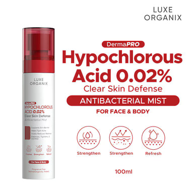 Translation missing: en.DermaPRO Hypochlorous Acid 0.02% Clear Skin Defense Antibacterial Mist 100ml