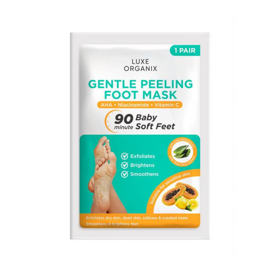 Luxe Organix Gentle Peeling Foot Mask