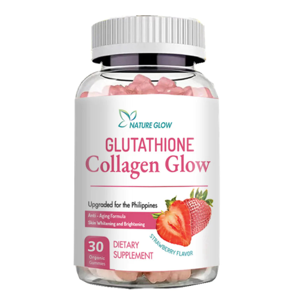 Glutathione Collagen Glow - Strawberry Flavor (60 Gummies)