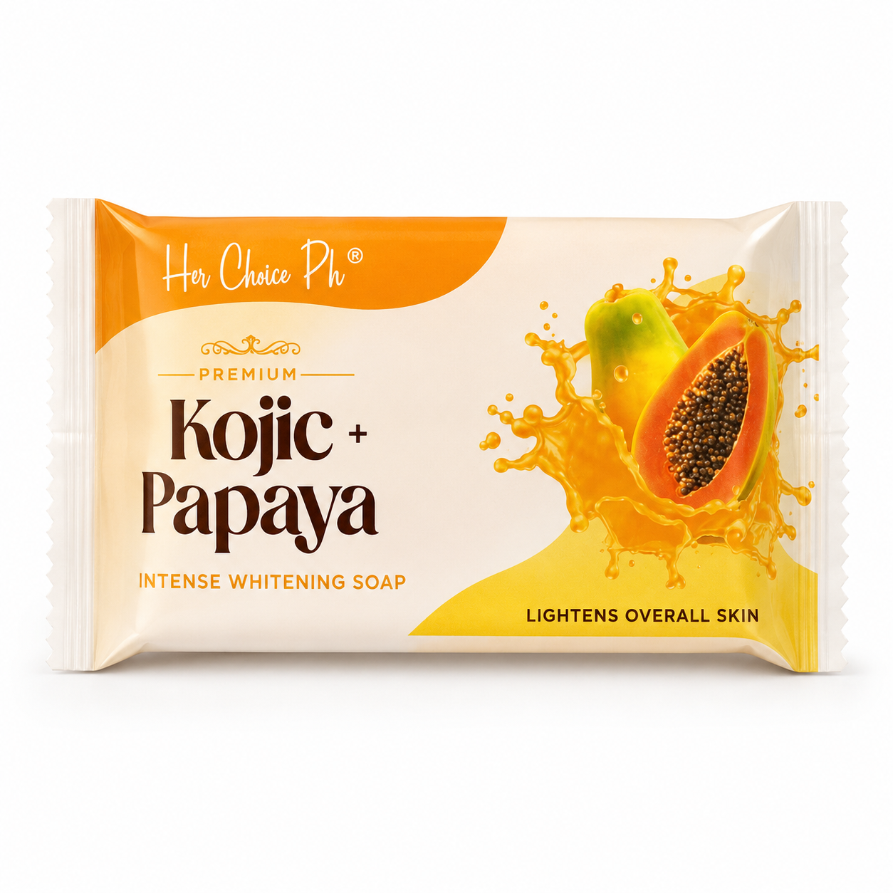 Premium Kojic + Papaya Intense Whitening Soap